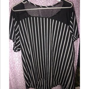 Striped shirt. Plus size. Size 1x.